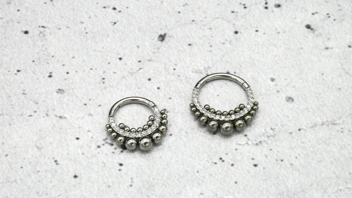 Piercing Ring Septum Helix Daith Tragus - 1G/15