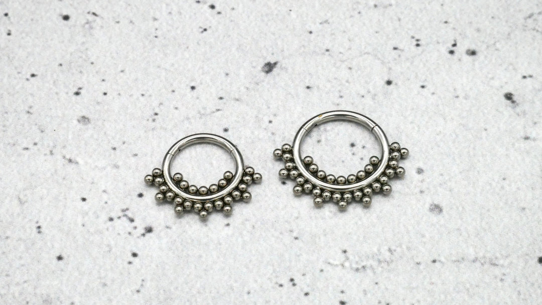 Piercing Ring Septum Helix Daith Tragus - 1G/15