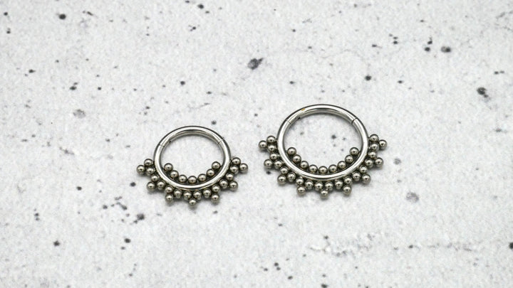 Piercing Ring Septum Helix Daith Tragus - 1G/15