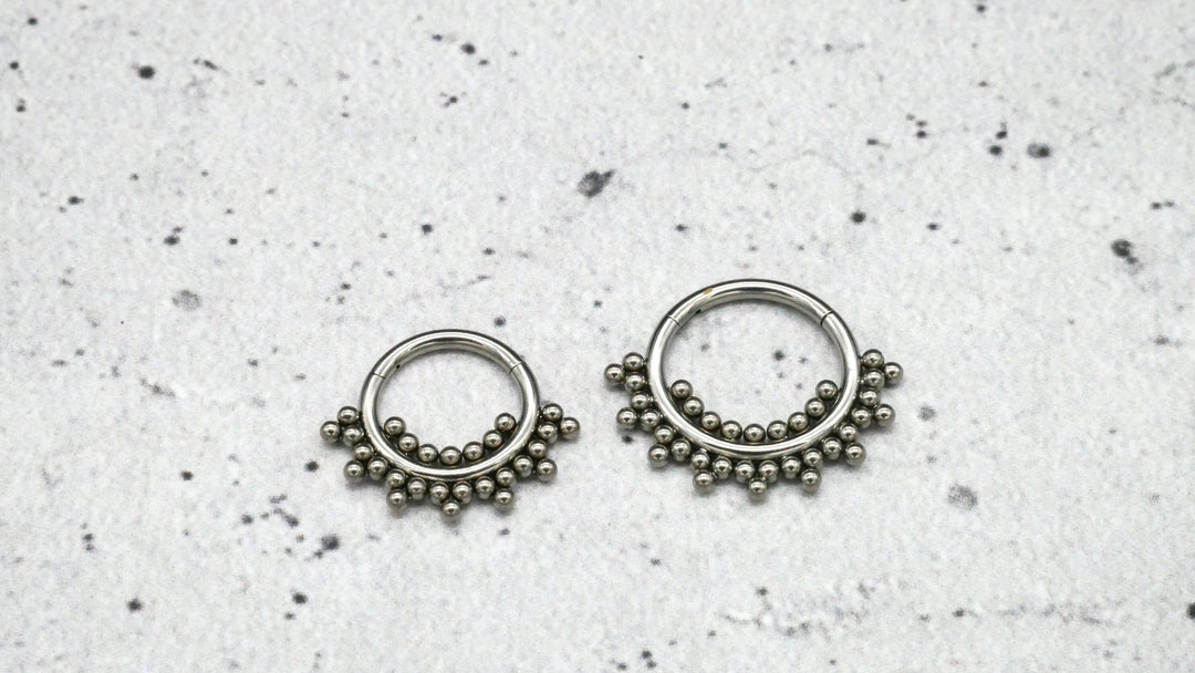 Piercing Ring Septum Helix Daith Tragus - 1G/15