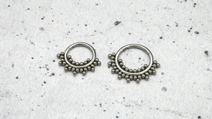 Piercing Ring Septum Helix Daith Tragus - 1G/15
