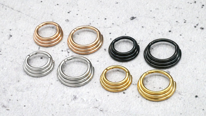 Piercing Ring Septum Helix Daith Tragus - 1G/14
