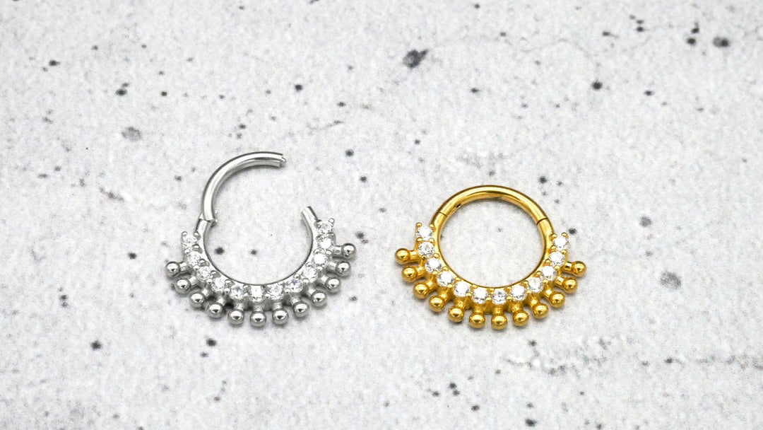 Piercing Ring Septum Helix Daith Tragus - 1G/16