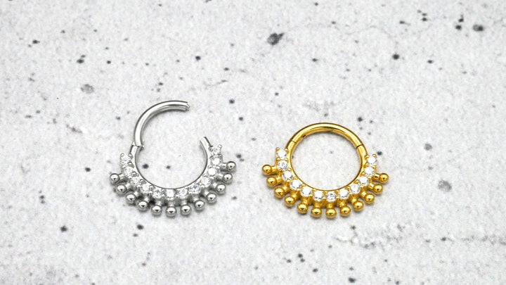 Piercing Ring Septum Helix Daith Tragus - 1G/16