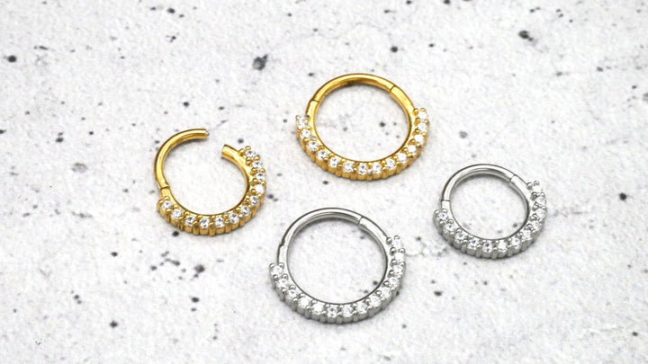 Piercing Ring Septum Helix Daith Tragus - 1G/18