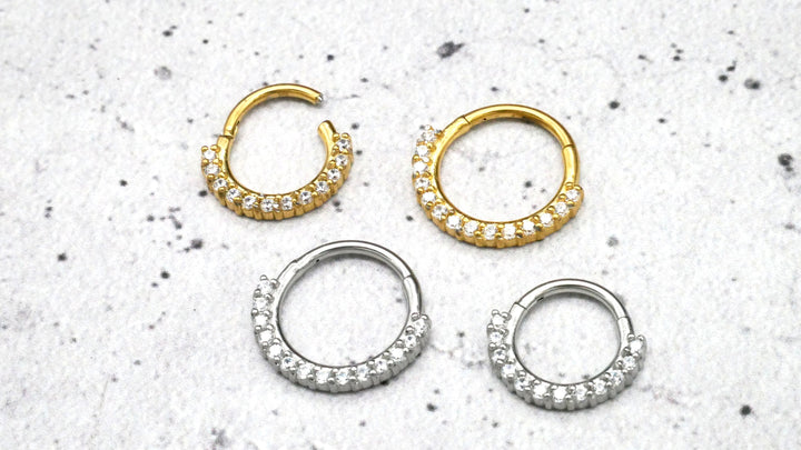 Piercing Ring Septum Helix Daith Tragus - 1G/18