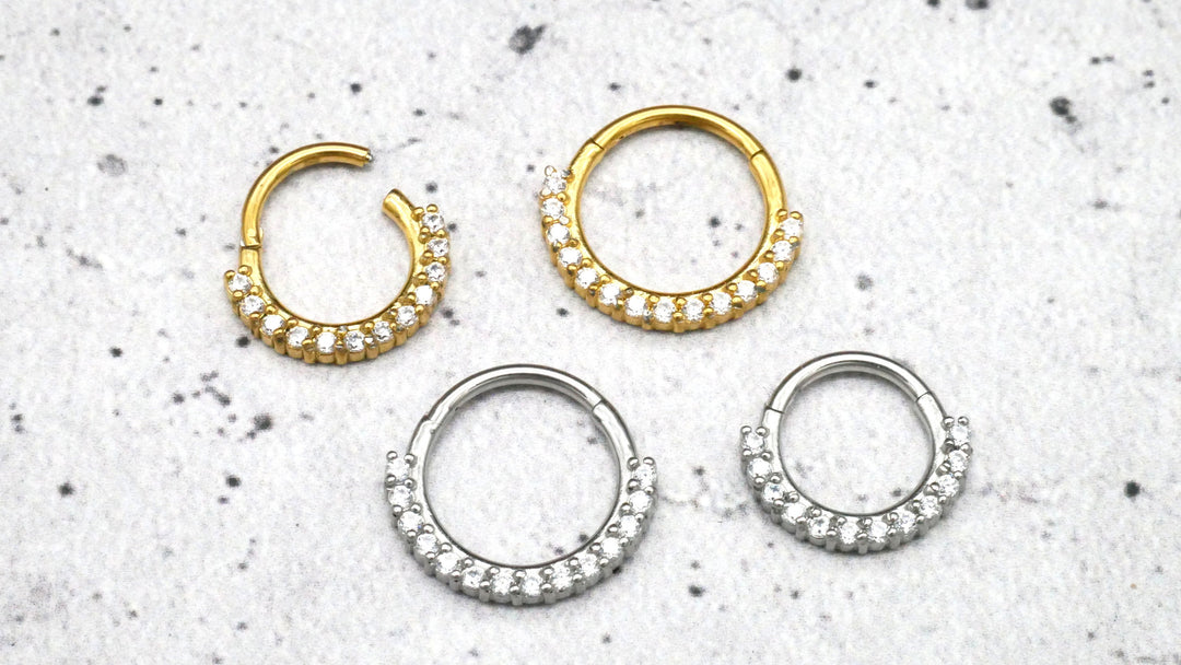 Piercing Ring Septum Helix Daith Tragus - 1G/18