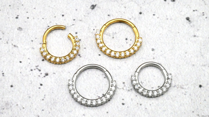 Piercing Ring Septum Helix Daith Tragus - 1G/18