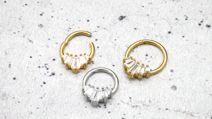 Piercing Ring Septum Helix Daith Tragus - 1G/18