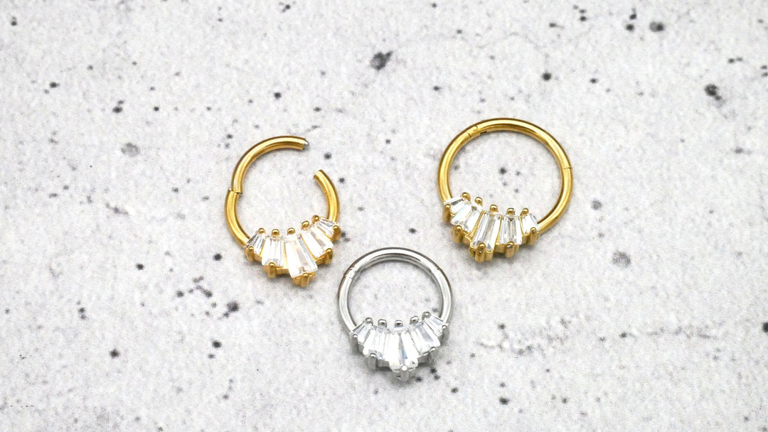 Piercing Ring Septum Helix Daith Tragus - 1G/18