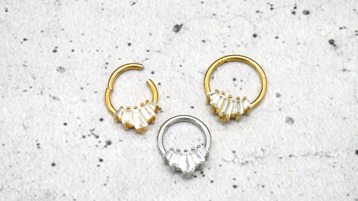 Piercing Ring Septum Helix Daith Tragus - 1G/18