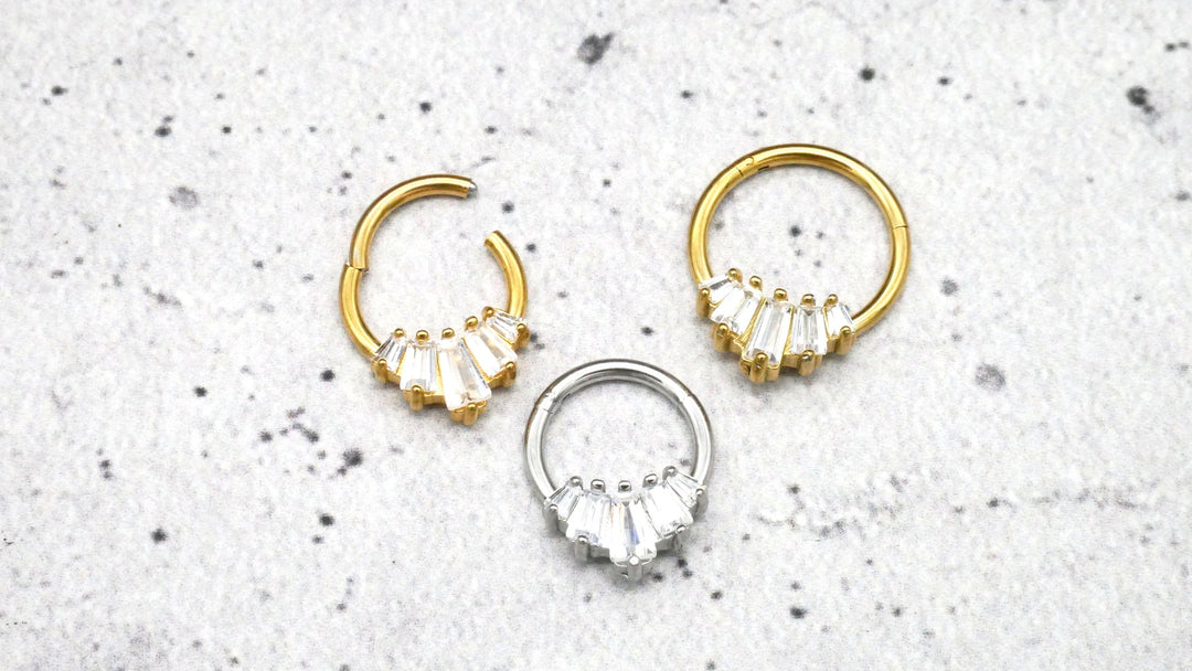 Piercing Ring Septum Helix Daith Tragus - 1G/18