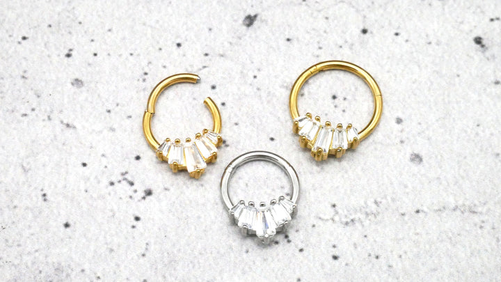 Piercing Ring Septum Helix Daith Tragus - 1G/18