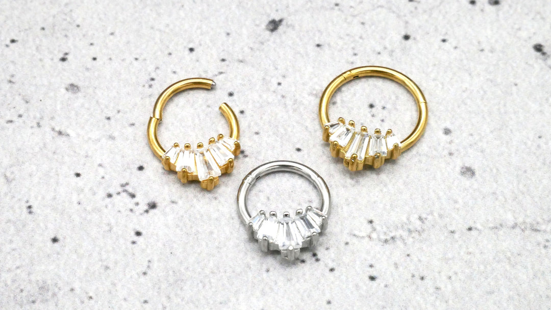 Piercing Ring Septum Helix Daith Tragus - 1G/18