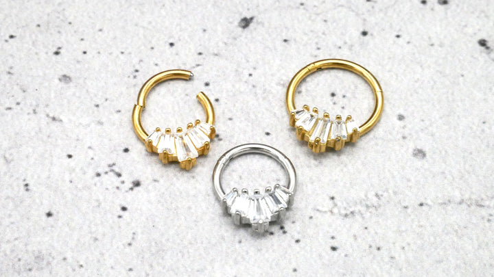 Piercing Ring Septum Helix Daith Tragus - 1G/18