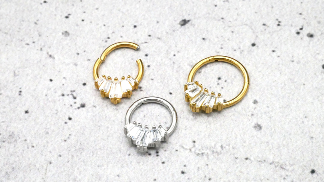 Piercing Ring Septum Helix Daith Tragus - 1G/18