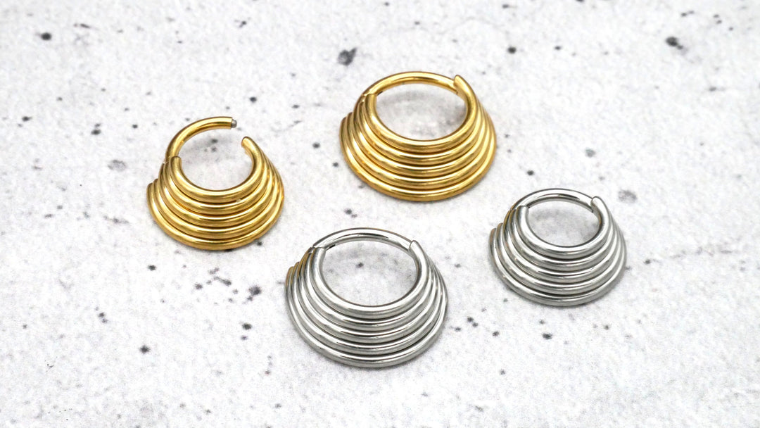 Piercing Ring Septum Helix Daith Tragus - 1G/18
