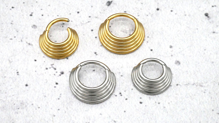 Piercing Ring Septum Helix Daith Tragus - 1G/18