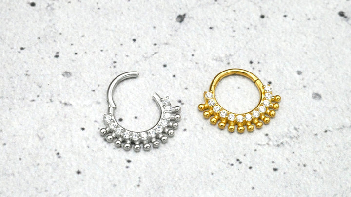 Piercing Ring Septum Helix Daith Tragus - 1G/16