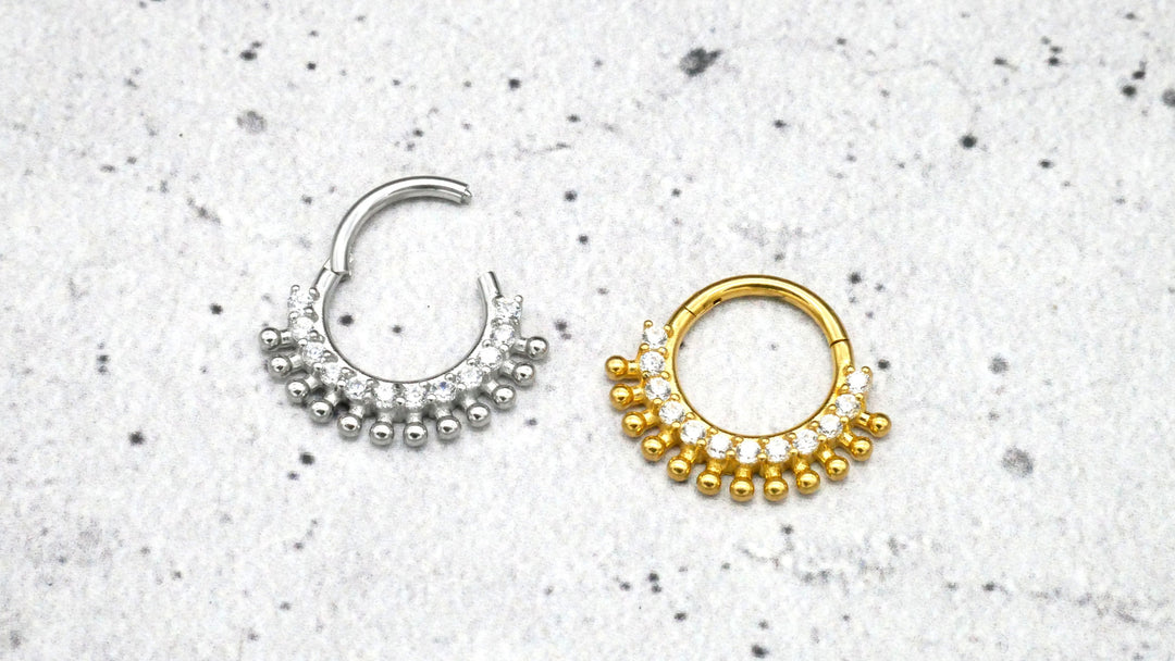 Piercing Ring Septum Helix Daith Tragus - 1G/16