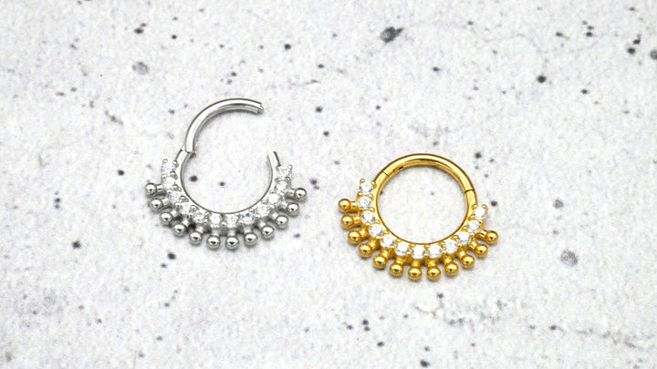 Piercing Ring Septum Helix Daith Tragus - 1G/16