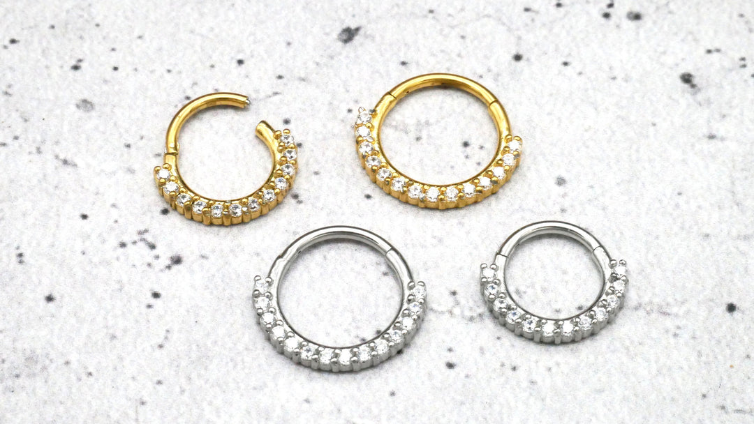 Piercing Ring Septum Helix Daith Tragus - 1G/18