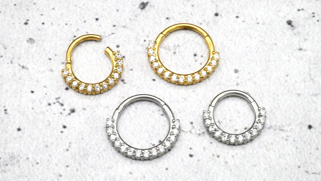 Piercing Ring Septum Helix Daith Tragus - 1G/18