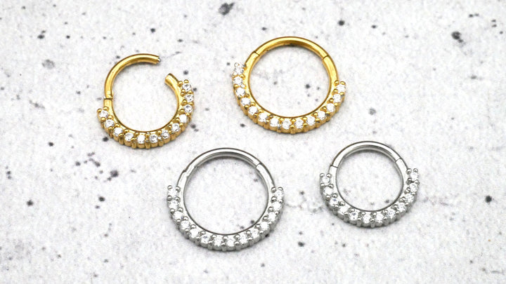 Piercing Ring Septum Helix Daith Tragus - 1G/18