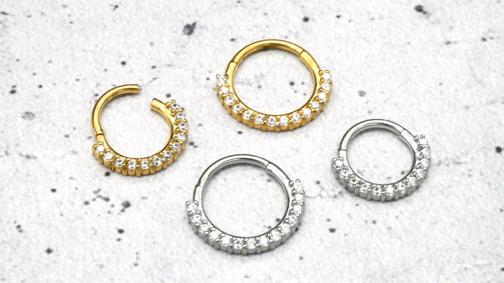 Piercing Ring Septum Helix Daith Tragus - 1G/18