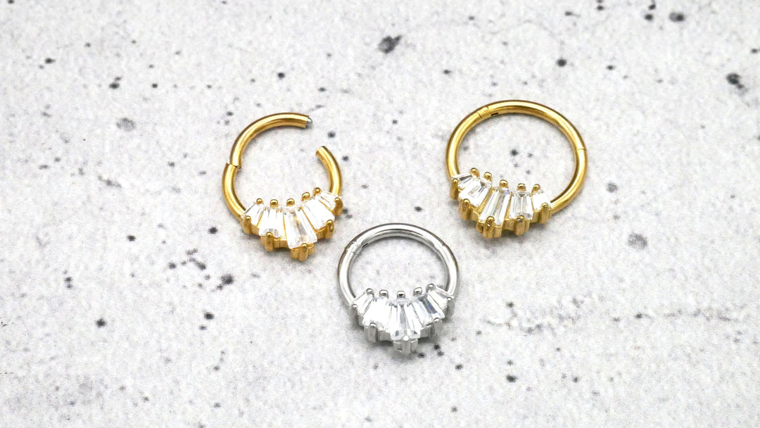 Piercing Ring Septum Helix Daith Tragus - 1G/18