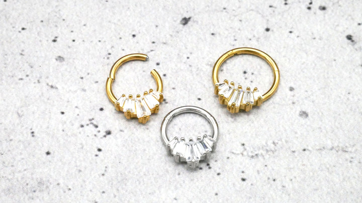 Piercing Ring Septum Helix Daith Tragus - 1G/18
