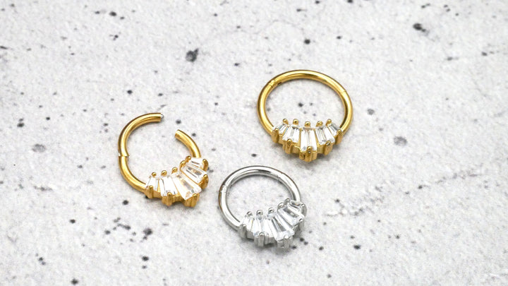 Piercing Ring Septum Helix Daith Tragus - 1G/18