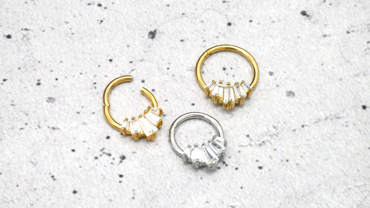 Piercing Ring Septum Helix Daith Tragus - 1G/18