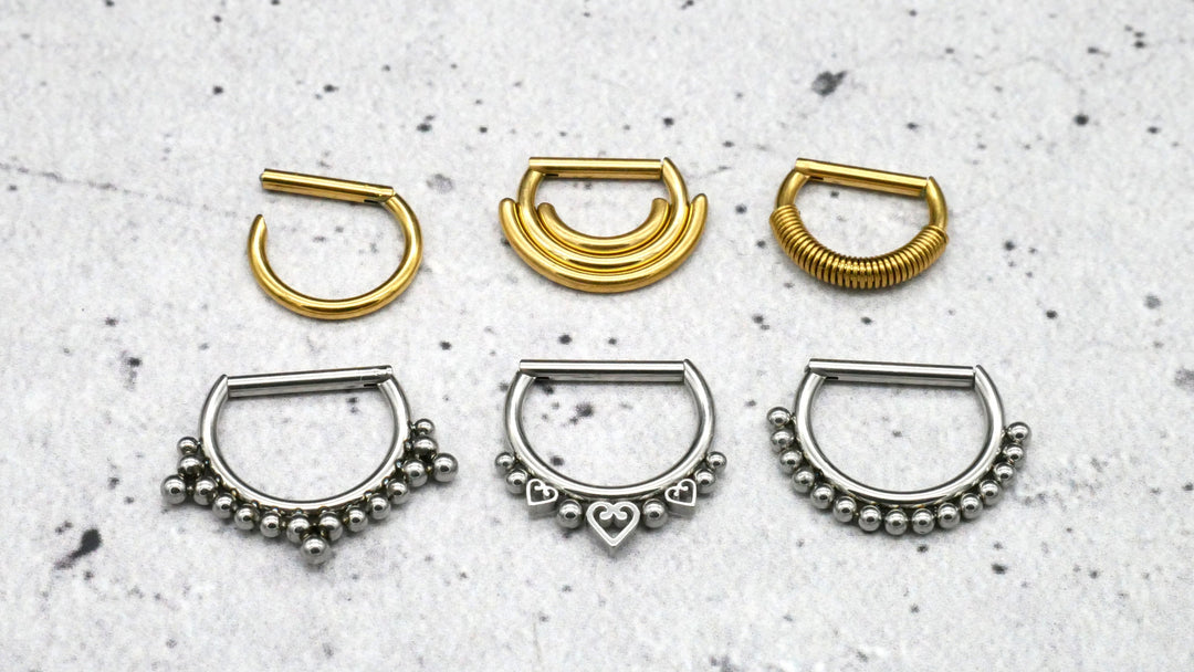 Piercing Hinged Segment Ring - 1I/07