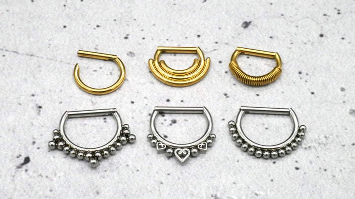 Piercing Hinged Segment Ring - 1I/07