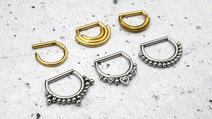 Piercing Hinged Segment Ring - 1I/07