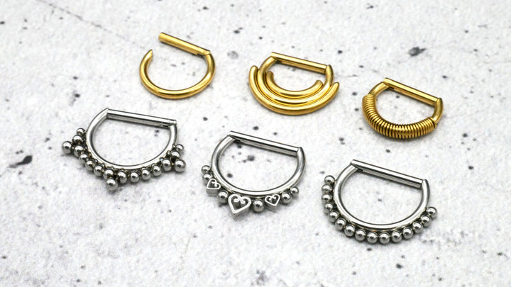 Piercing Hinged Segment Ring - 1I/07