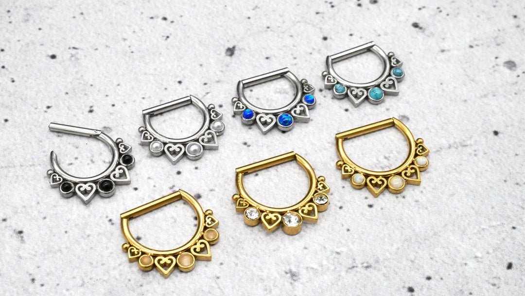 Piercing Hinged Segment Ring - 1I/10