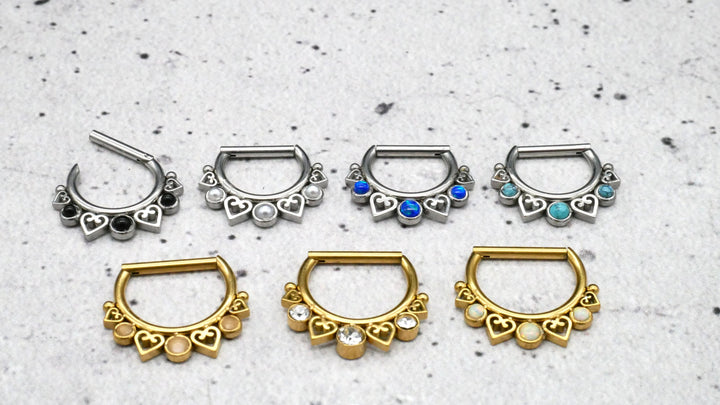 Piercing Hinged Segment Ring - 1I/10