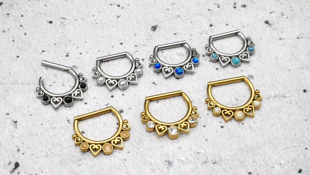 Piercing Hinged Segment Ring - 1I/10