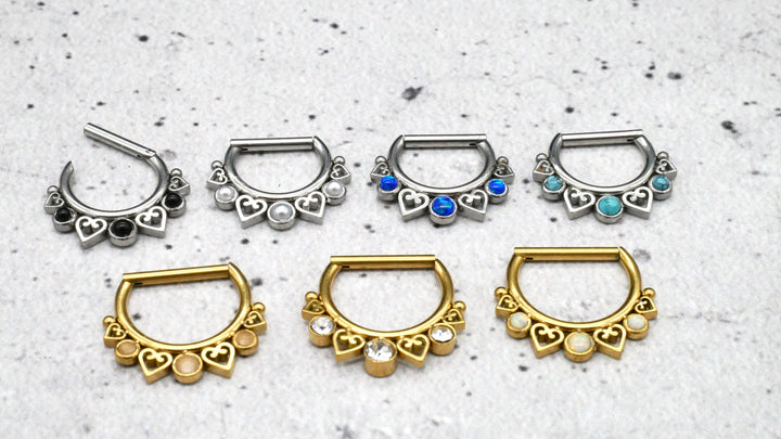 Piercing Hinged Segment Ring - 1I/10