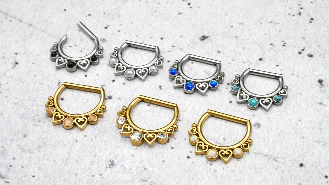 Piercing Hinged Segment Ring - 1I/10