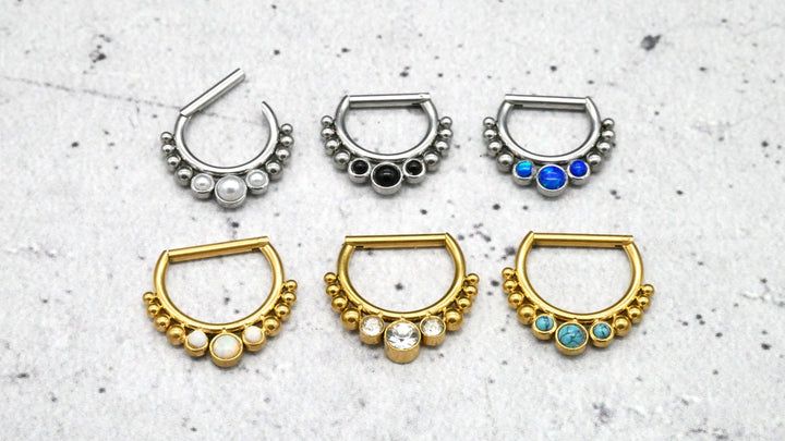 Piercing Hinged Segment Ring - 1I/09