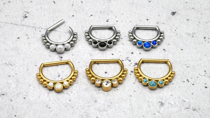 Piercing Hinged Segment Ring - 1I/09