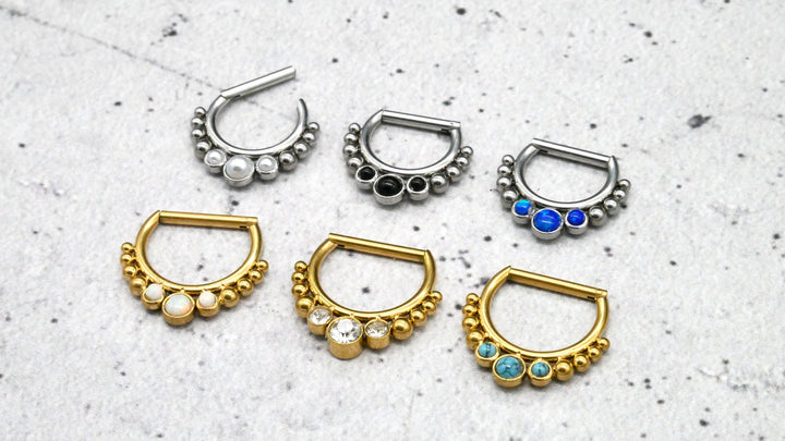 Piercing Hinged Segment Ring - 1I/09
