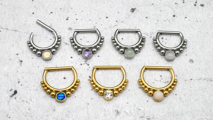 Piercing Hinged Segment Ring - 1I/08