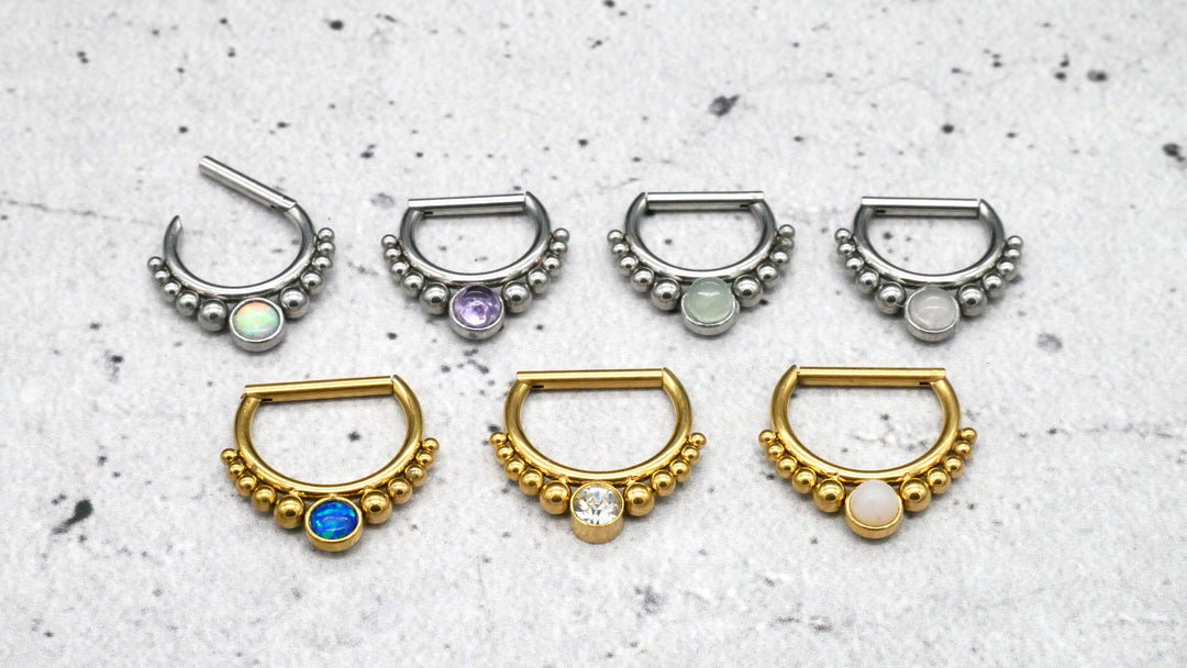 Piercing Hinged Segment Ring - 1I/08