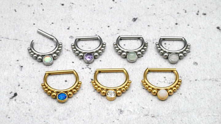 Piercing Hinged Segment Ring - 1I/08