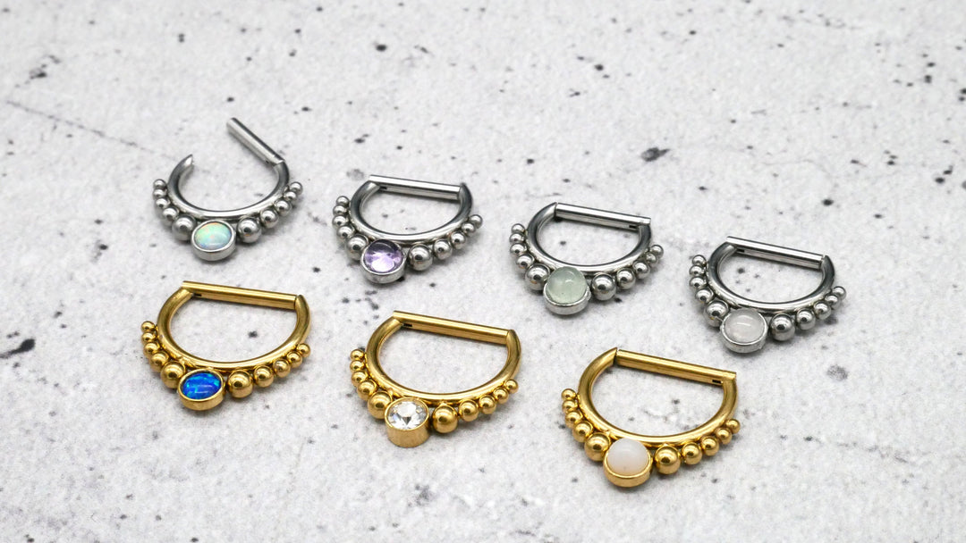 Piercing Hinged Segment Ring - 1I/08