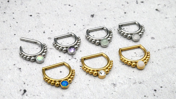 Piercing Hinged Segment Ring - 1I/08